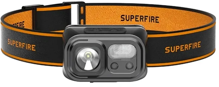 Lanterna frontală Superfire HL23-A de 220 LM