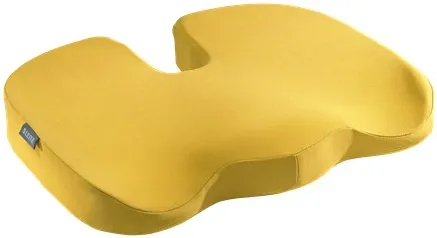 LEITZ Ergo Cosy Orthopedic chair cushion yellow