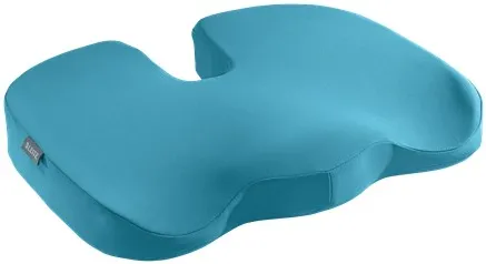 LEITZ Ergo Cosy Orthopedic Chair Cushion cyan