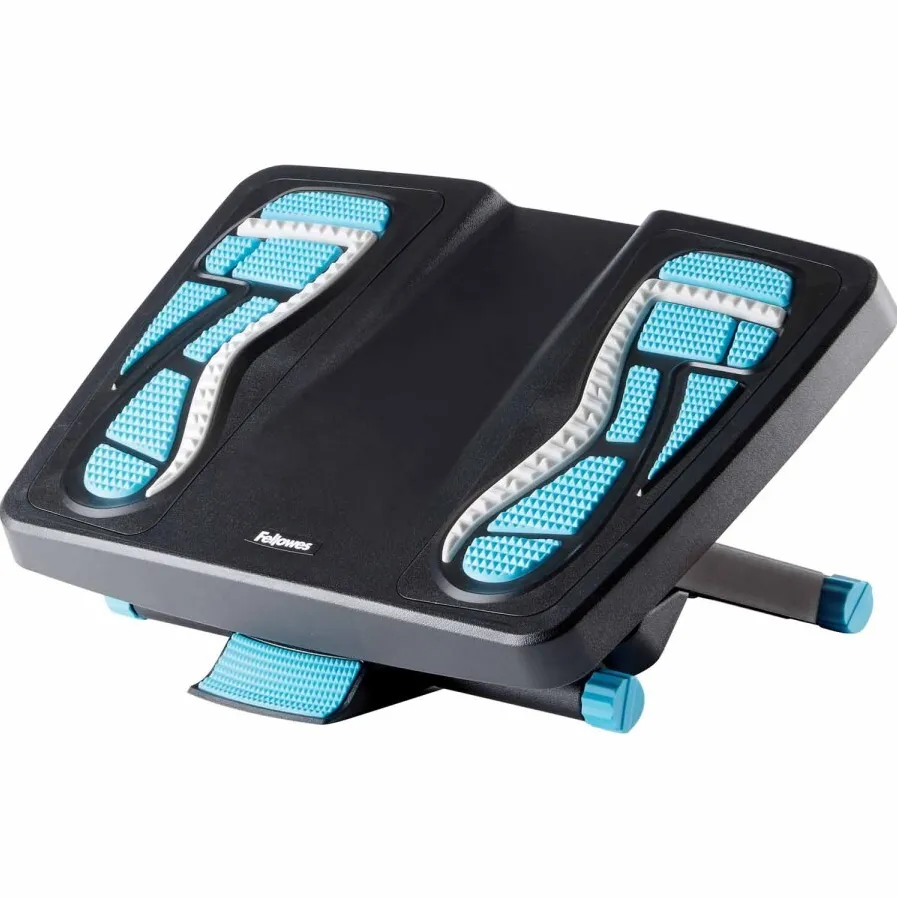Fellowes Ergonomics energizing footrest for feet