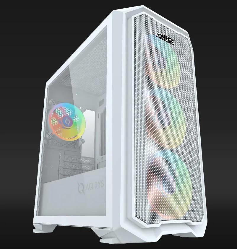 Carcasa Aqirys Wezen Midi Tower White