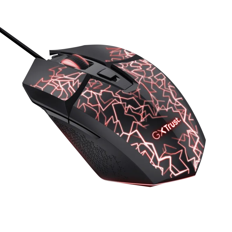 Mouse Trust GXT 113 Felox 6400 DPI, negr