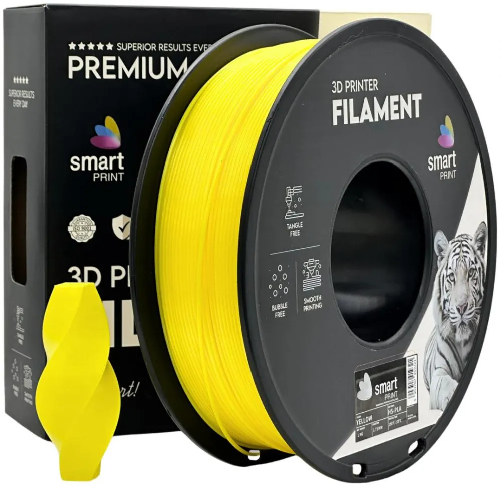 SMART PRINT 3D FILAMENT 1KG PLA YELLOW