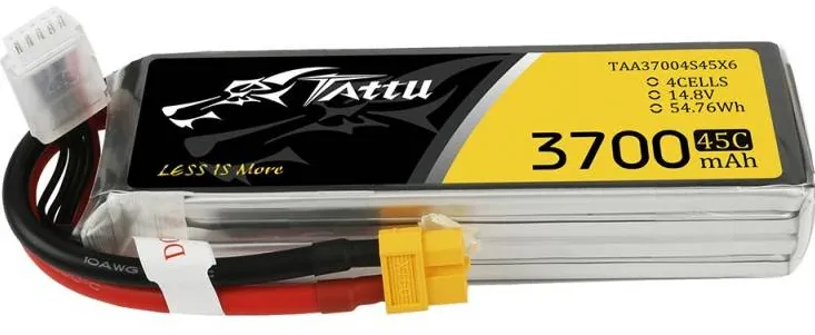 Baterie Tattu 3700mAh 14,8V 45C 4S1P