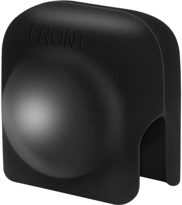 Capac de protecție din silicon PULUZ pentru obiectivul Insta360 X4 / X5 (negru)