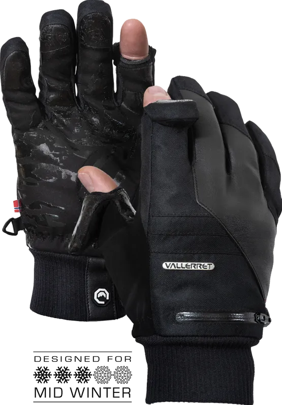 Vallerret Markhof Pro 2.0 Photography Glove Black XS