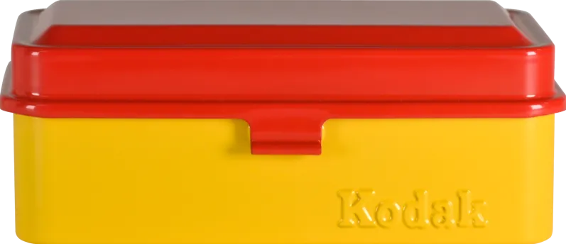 Kodak Film Case 120/135 (large) red/yellow