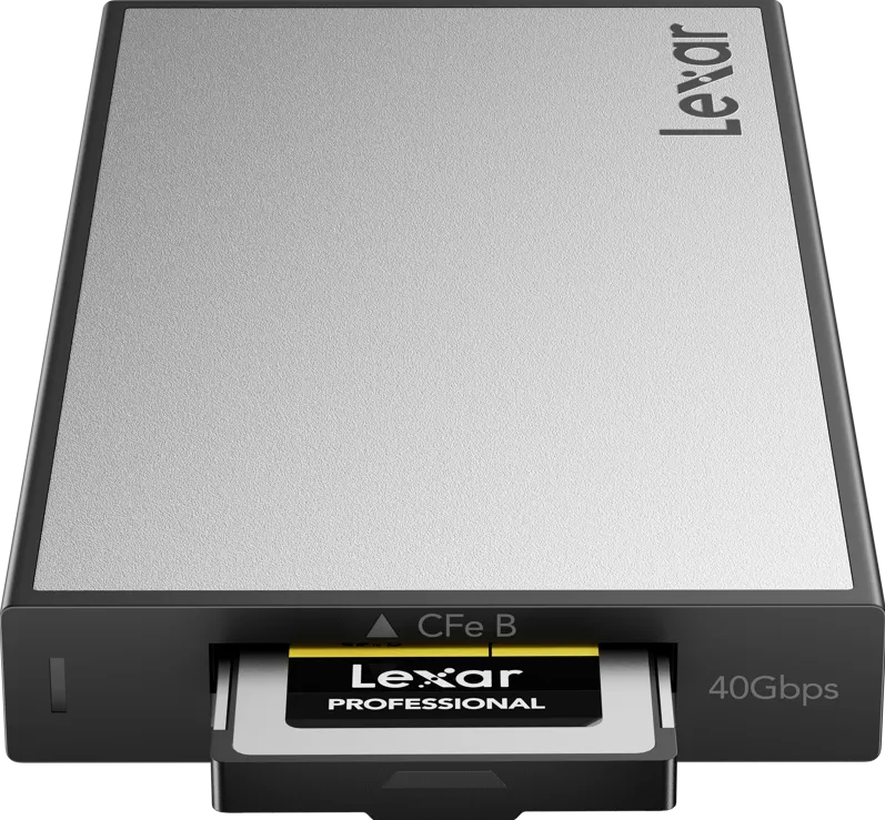 Lexar Professional Workflow USB4 Reader, support CFexpress 4.0 Type B