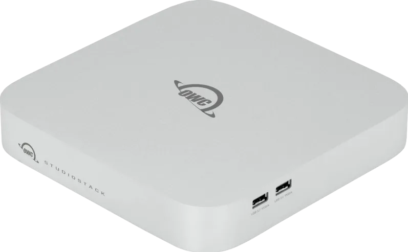 OWC StudioStack Thunderbolt 5 Stackable Storage and Connectivity Expansion Solution, only Enclosure