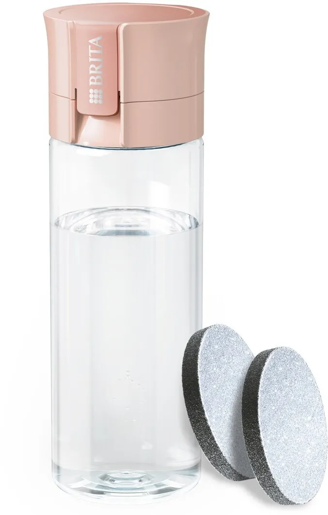 BRITA Vital peach 2-disc filter bottle