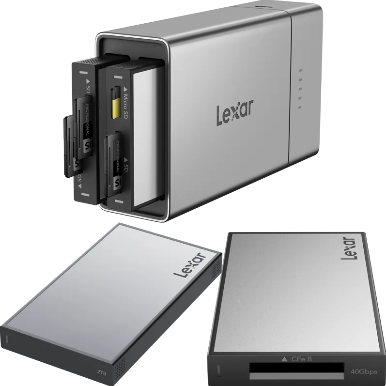 Lexar Professional Workflow Go I with CFexpress 4.0 Type B reader and 2TB SSD