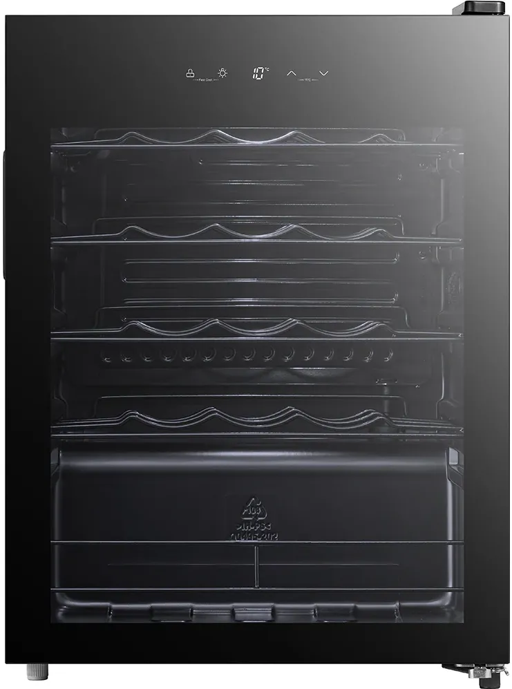 Racitor de vinuri Vortex VWC7SBK02M, 24 sticle, h 64 cm, clasa g, negru