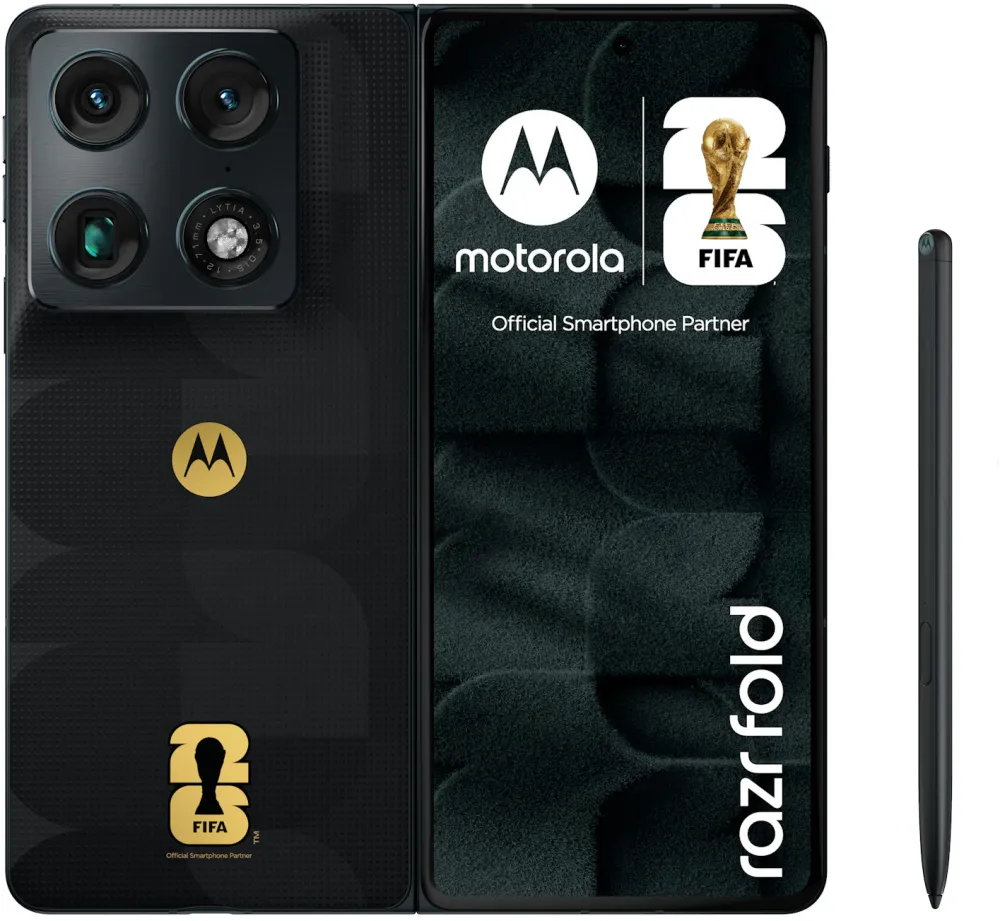 Telefon mobil razr fold FIFA World Cup 26th Edition 512GB, 16GB RAM, Pantone Blackened Blue
