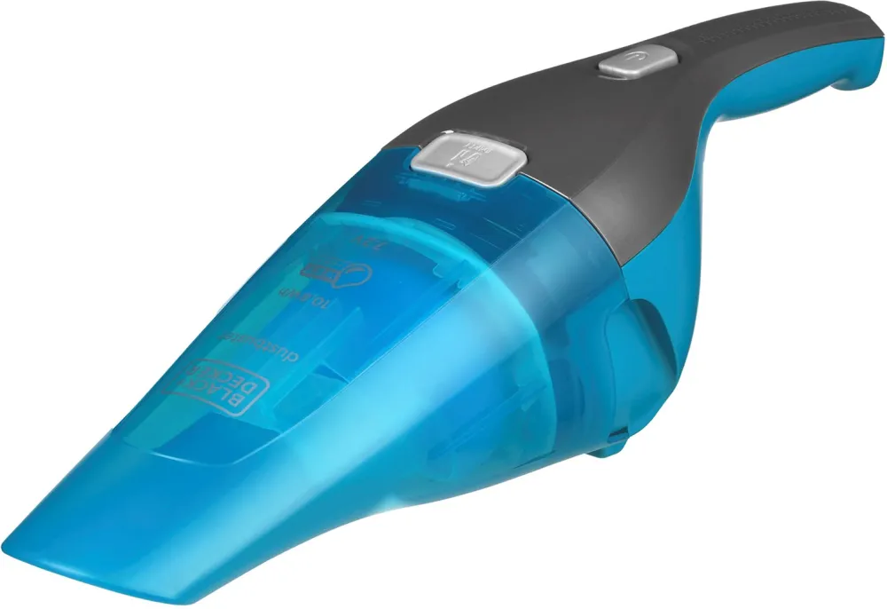 Black & Decker WDC215WA handheld vacuum Blue, Titanium Bagless