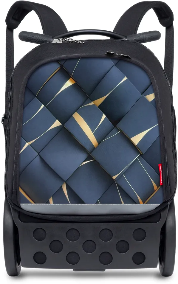 Ghiozdan nikidom roller up - Luxury Black