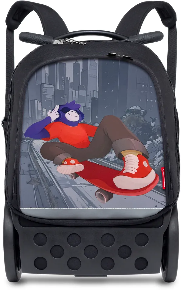 Ghiozdan nikidom roller up - Skater