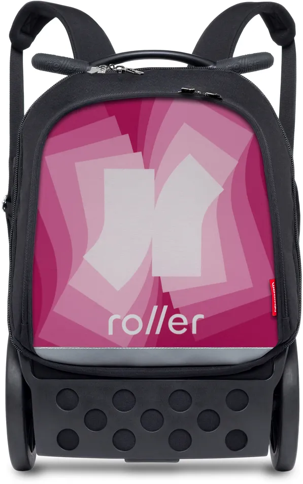 Ghiozdan nikidom roller up - kinetic Pink