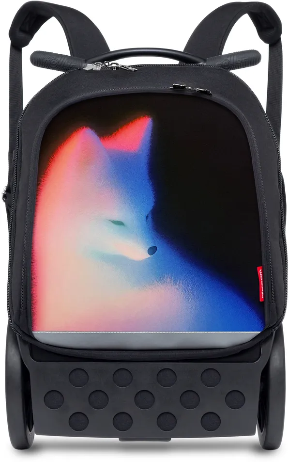 Ghiozdan nikidom roller up XL - Arctic Fox