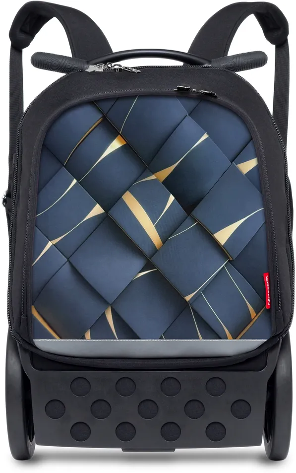 Ghiozdan nikidom roller up XL - Luxury Black