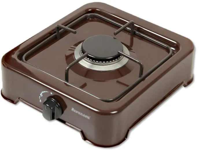 Gas cooker 1 zone Ravanson K-01BR (Brown)