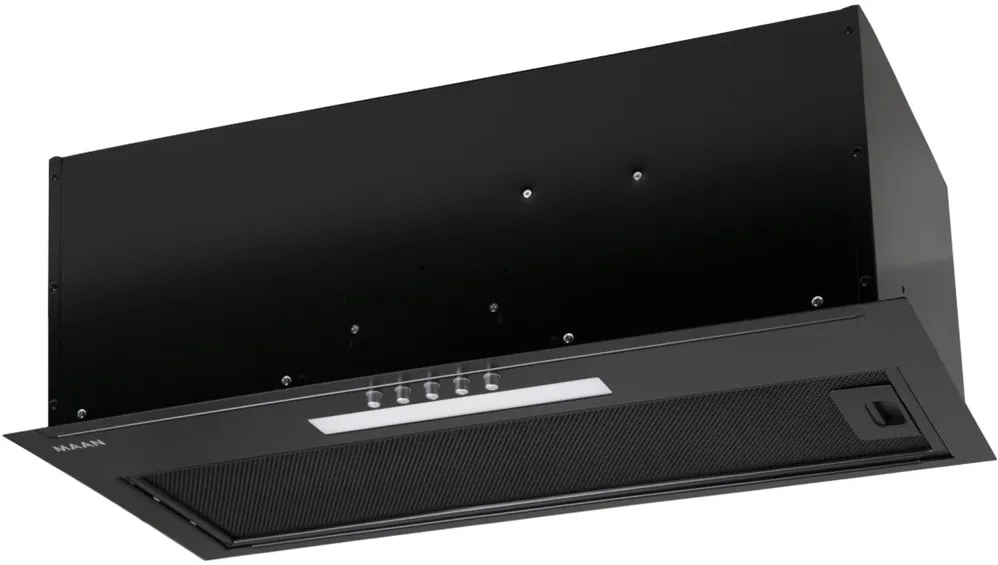 Under-cupboard kitchen hood MAAN Fiugi 2 60 310 m3 / h, Black