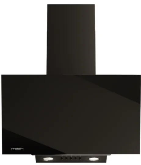 MAAN Vertical glass 60 black