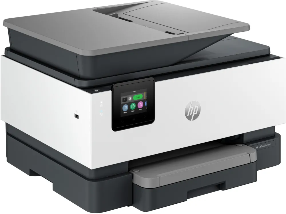HP OfficeJet Pro 9120e, multifunction printer (grey, HP+, Instant Ink, USB, WLAN, copy, scan, fax)