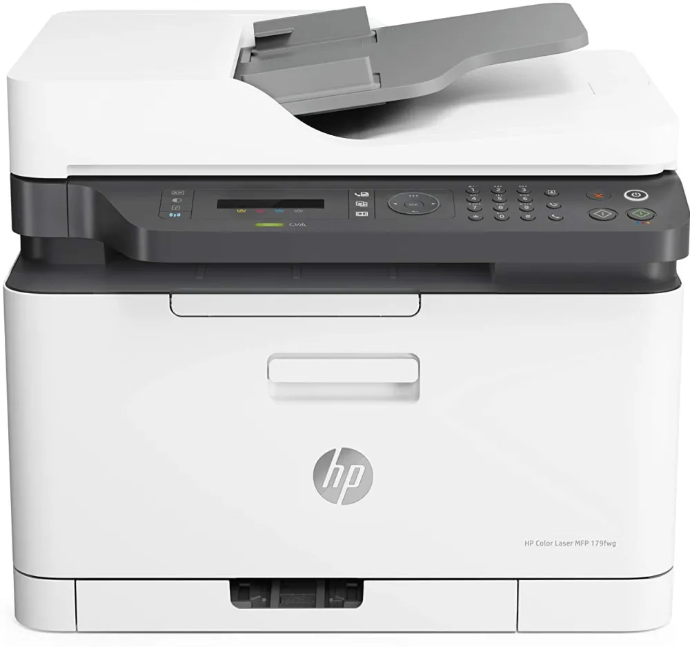HP Color Laser MFP 179fwg, multifunction printer (USB, LAN, WLAN, scan, copy, fax)
