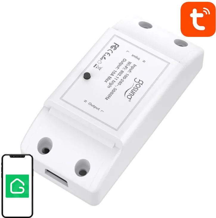 Comutator inteligent WiFi Gosund SW3, Tuya