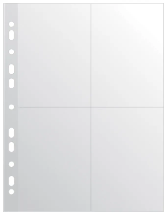 Folie protectie A4, pentru 8 fotografii, 60 microni, 10buc/set, DONAU