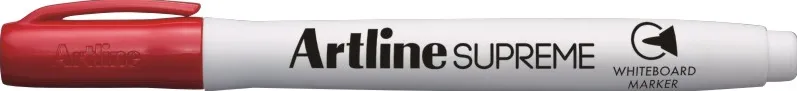 Marker pentru tabla de scris ARTLINE Supreme - Dry safe ink, varf rotund 1.5mm - rosu