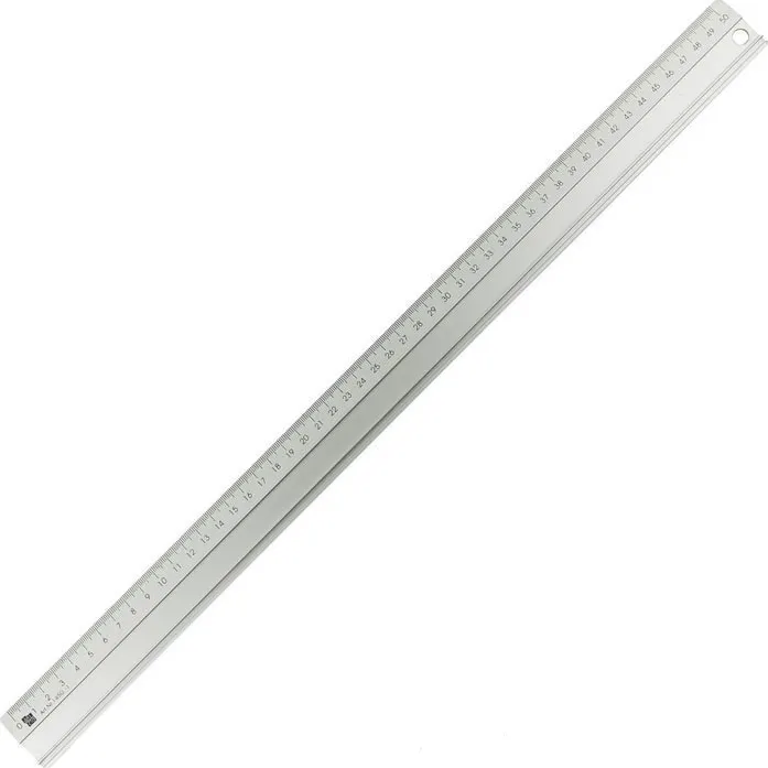 Rigla din aluminiu, 50cm, ALCO