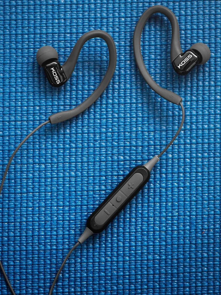 Koss BT232i Headphones, In-Ear, Wireless, Microphone, Black/Grey