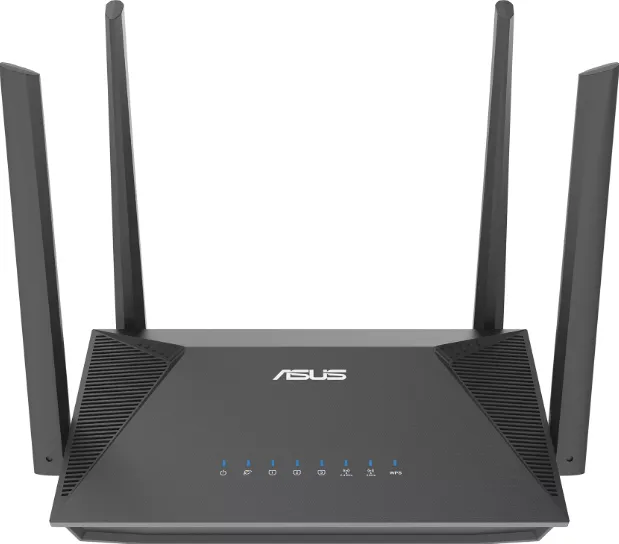 Asus RT-AX52 AX1800 AiMesh wireless router EU/13/P_EU, Black