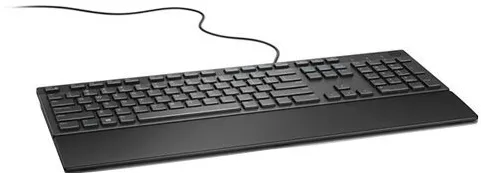 Keyboard Dell KB216 Multimedia, Romanian (QWERTZ), Black