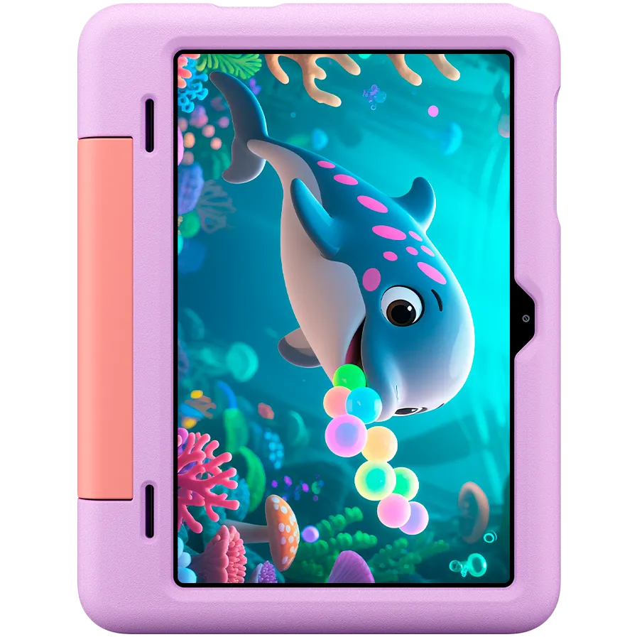 Blackview Tab 20 Kids WiFi 10.1-inch 800x1280 HD 60Hz Unisoc Tiger T310 2Hz 4GB + 64GB 6600mAh  Cam 5MP/8MP WiFi5 Android 15 Unicom Purple