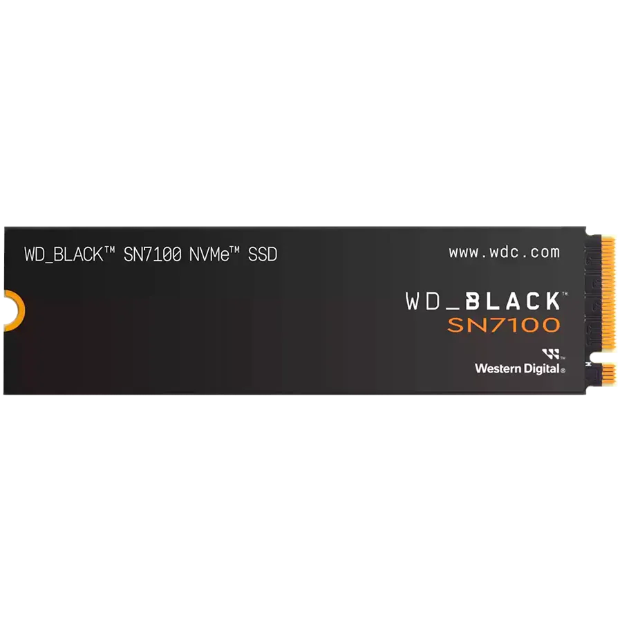 SSD SanDisk BLACK SN7100 1TB M.2 2280 PCIe Gen4 x4 NVMe, Read/Write: 7250/6900 MBps, IOPS 1000K/1400K, TBW: 600