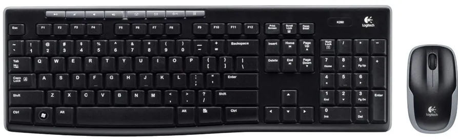 LOGITECH MK270 Wireless Combo - BLACK - US INT'L - EER