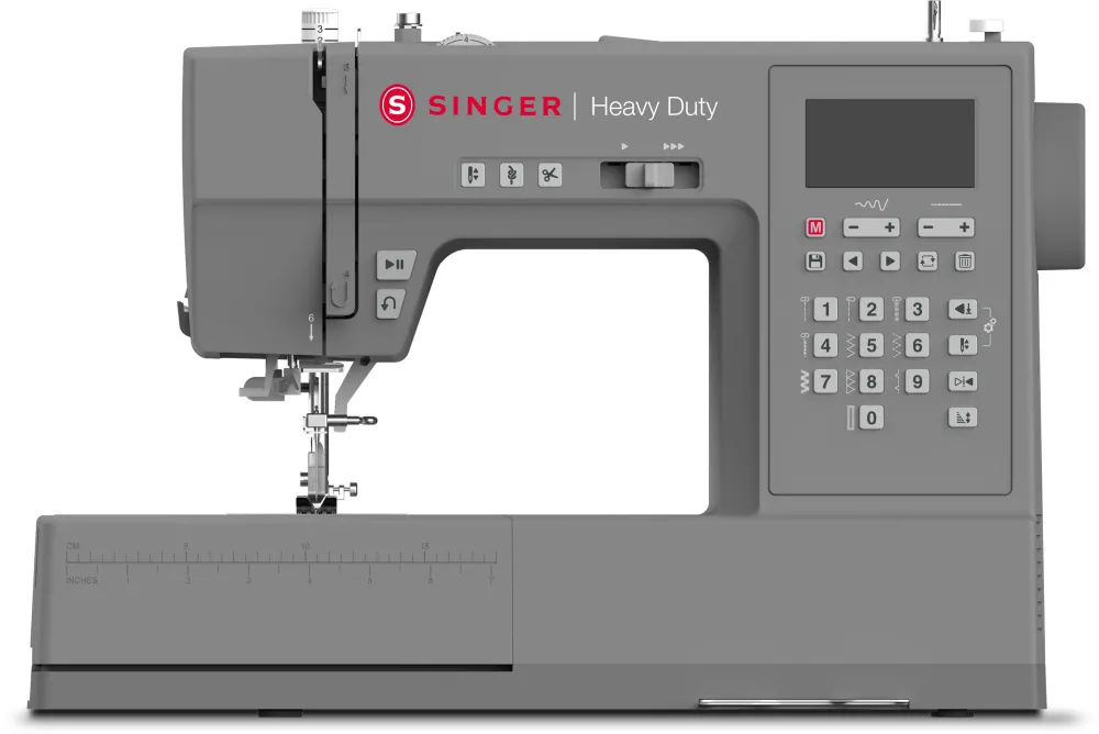 Singer HD6805C Heavy Duty Computerized Sewing Machine, Grey