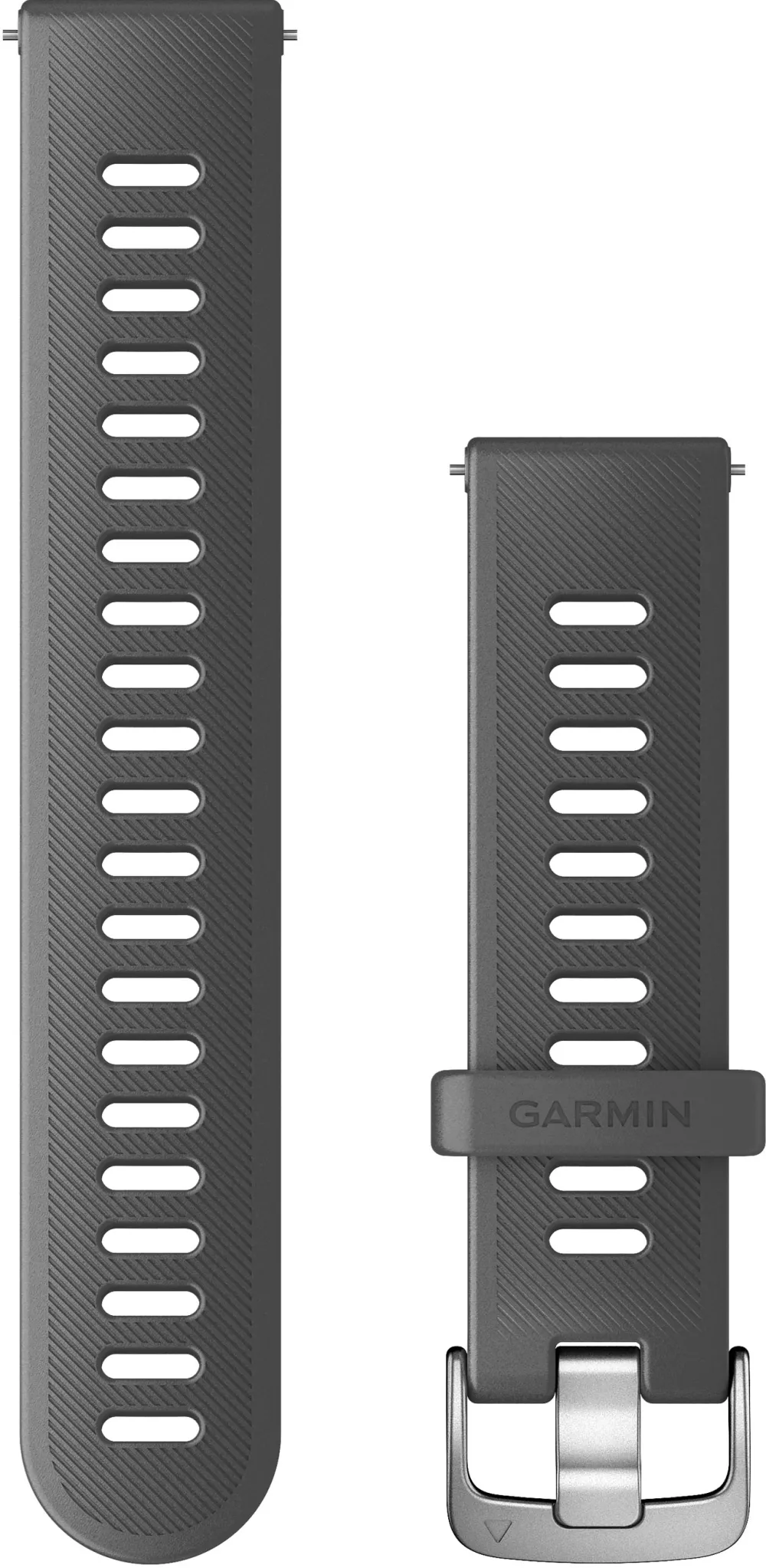 Garmin - curea silicon - Quick Release 20 - Forerunner 55 - monterra gray silicone