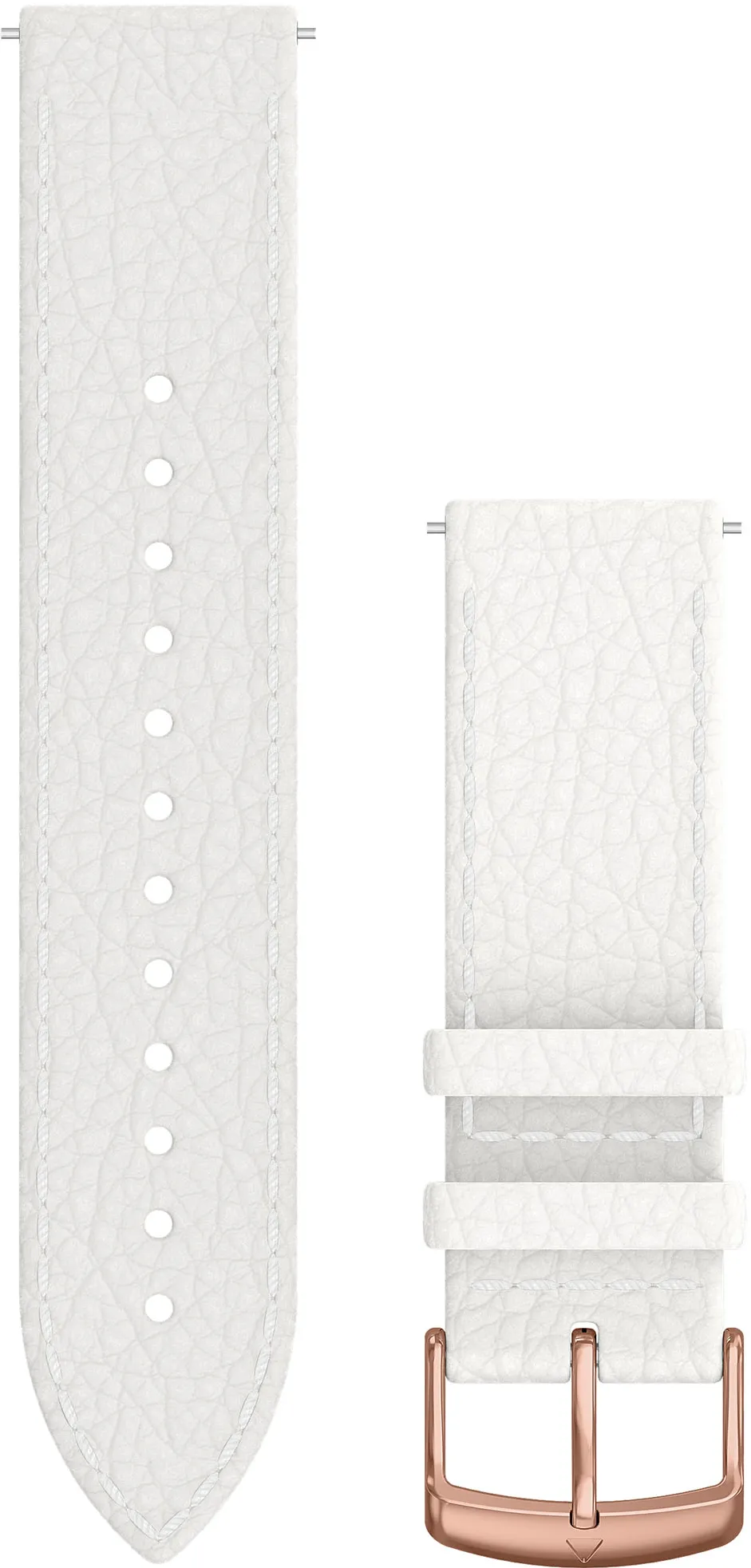 Garmin - curea piele - Quick Release 20 - Italian White Leather