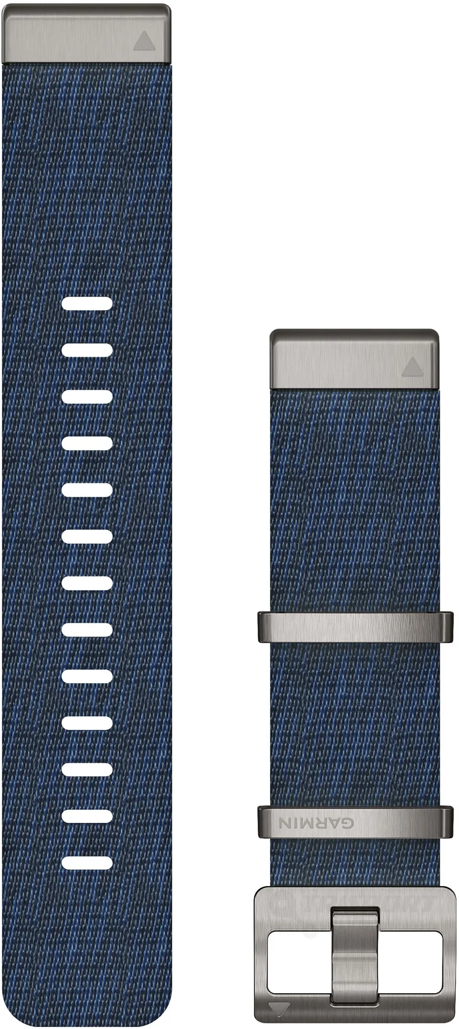 Garmin - curea nailon - QuickFit 22 - MARQ Jacquard-Wave - blue nylon