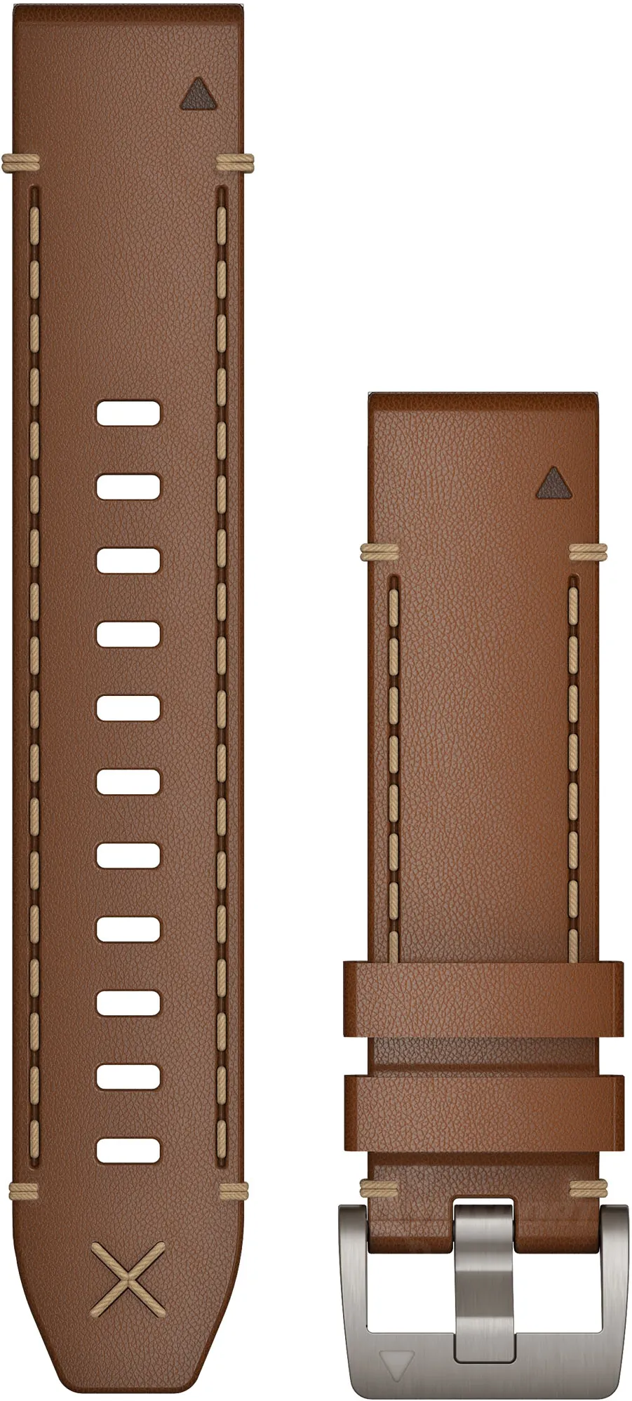 Garmin - curea piele - QuickFit 22 - MARQ Italian Vacchetta - maro