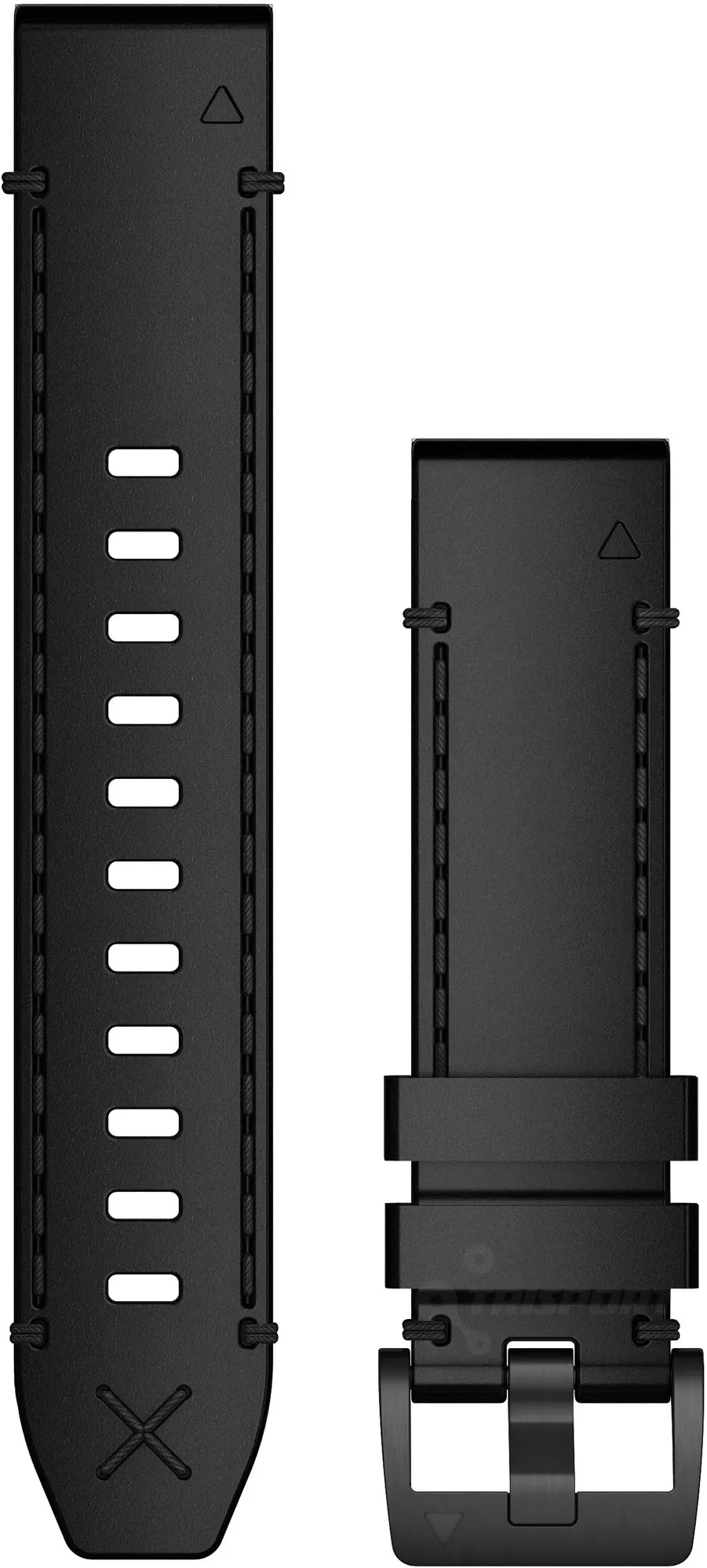 Garmin - curea piele - QuickFit 22 - MARQ leather - black