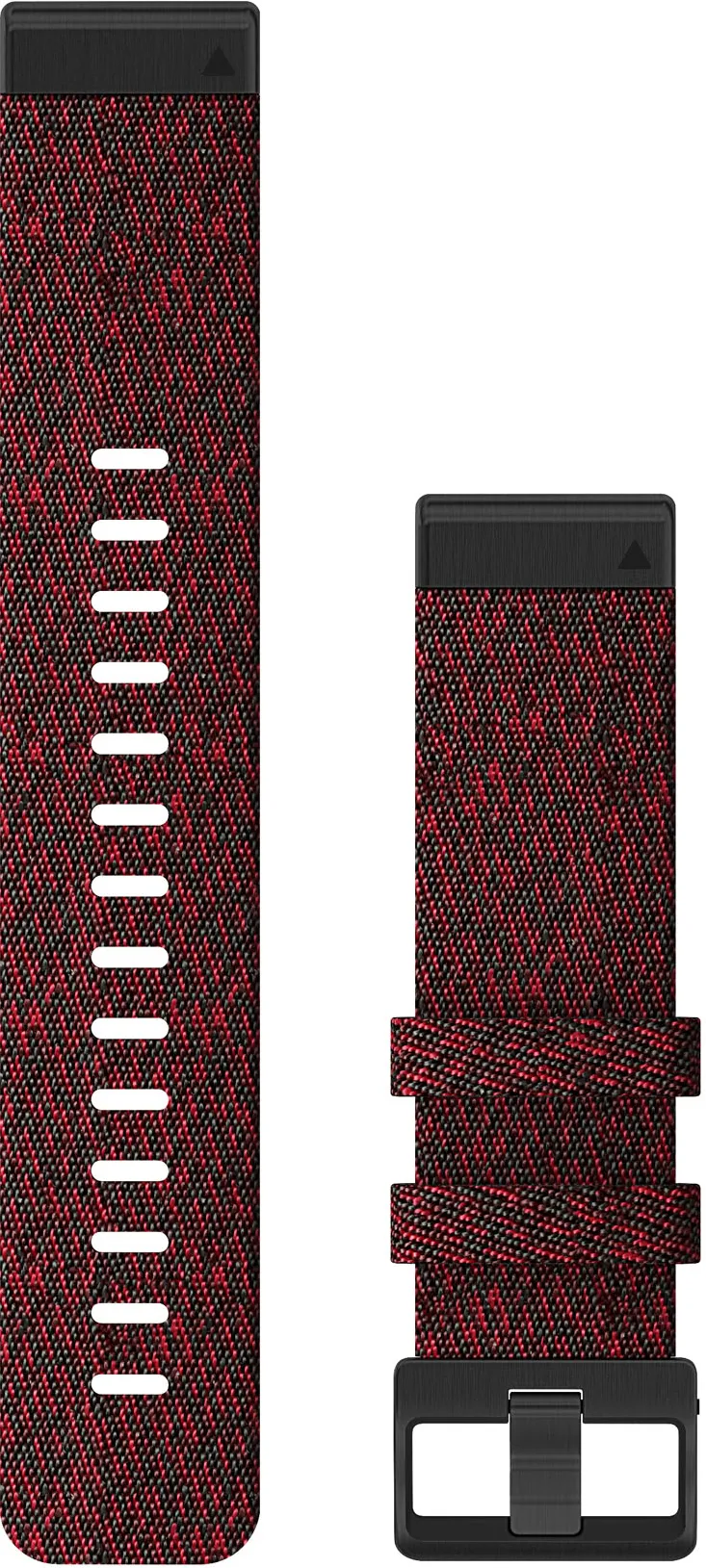 Garmin - curea nailon - QuickFit 22 - Heathered Red nylon
