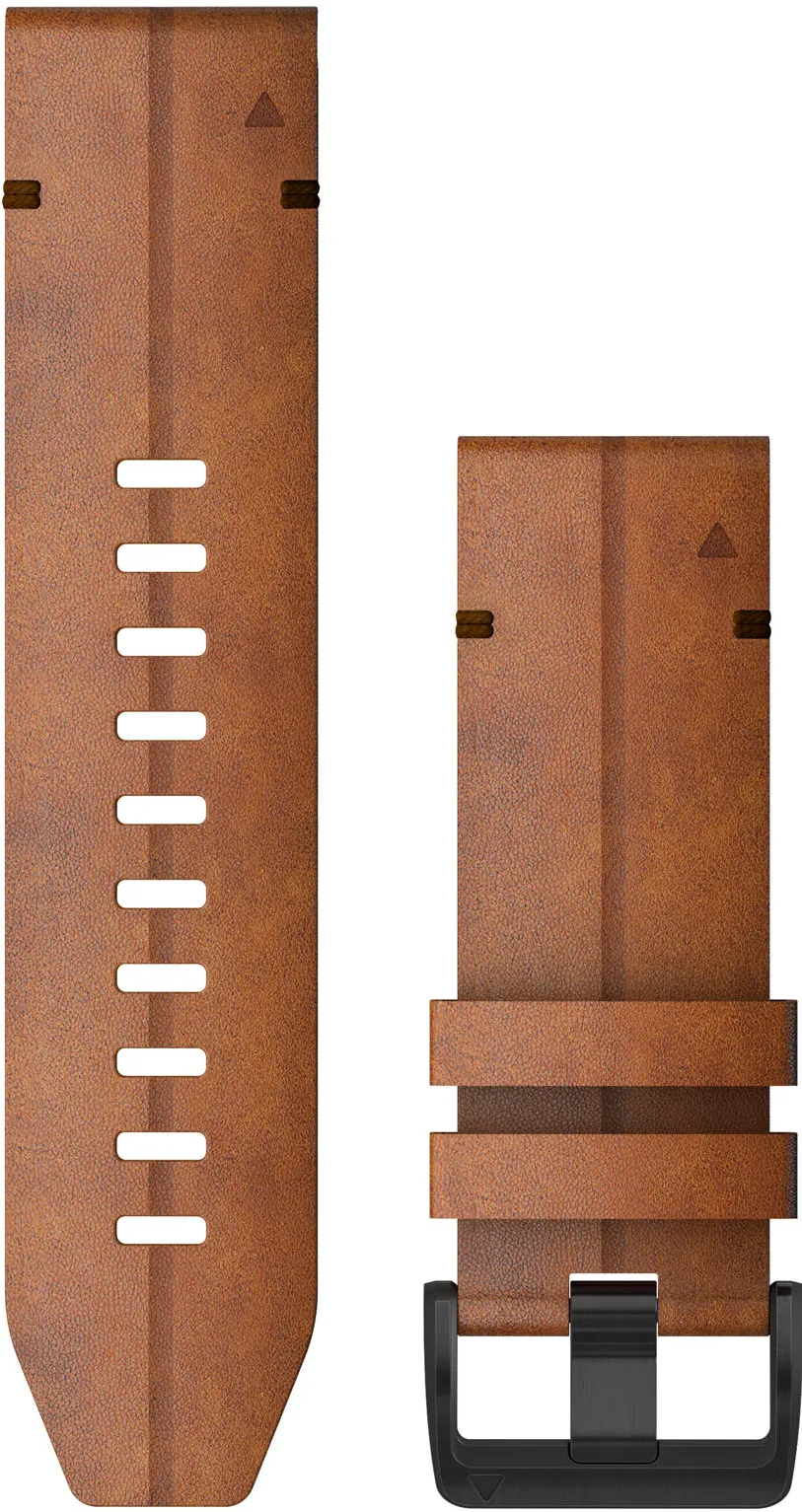 Garmin - curea piele - QuickFit 26 - Chestnut