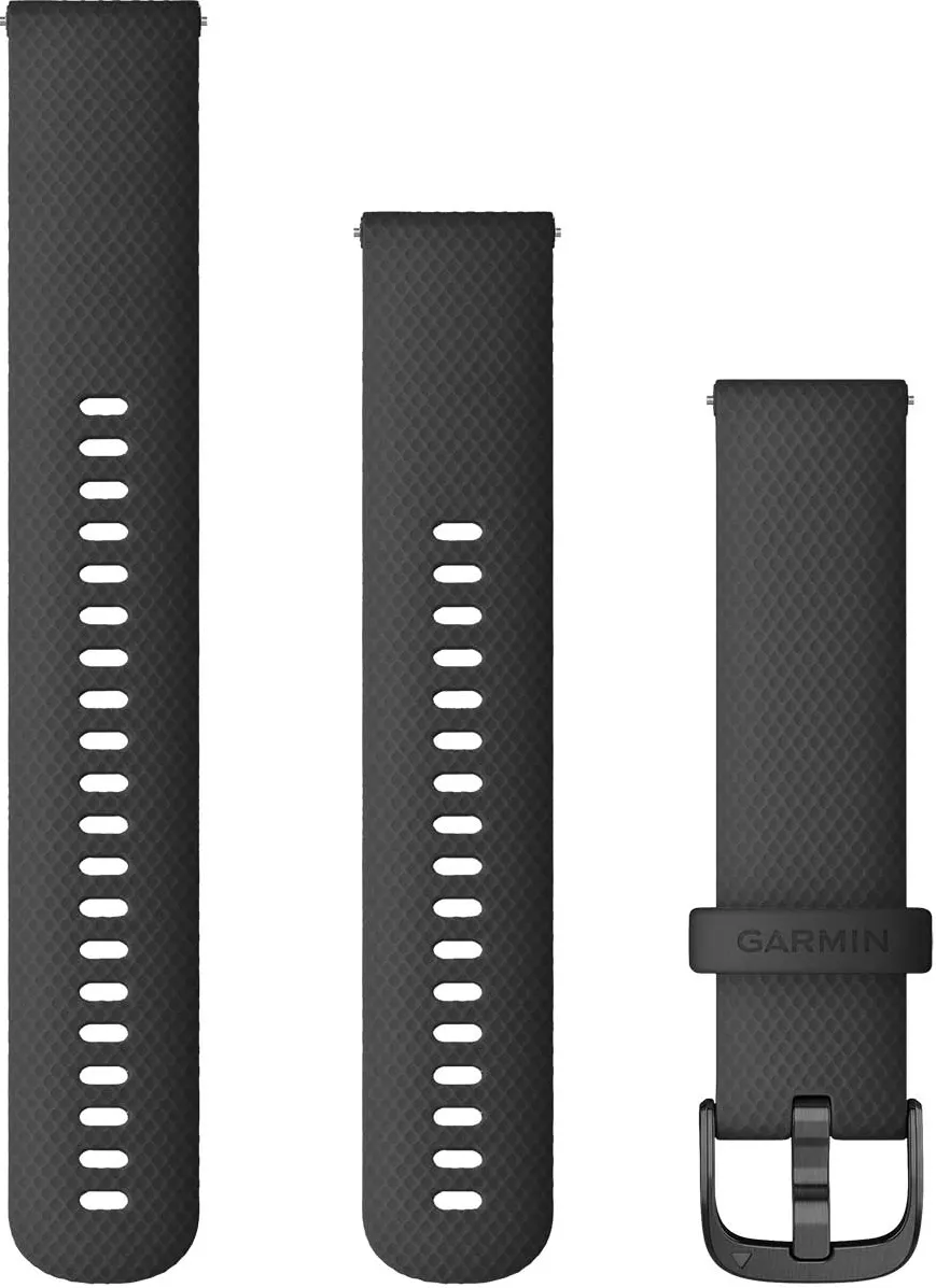 Garmin - curea silicon - Quick Release 20 - neagru