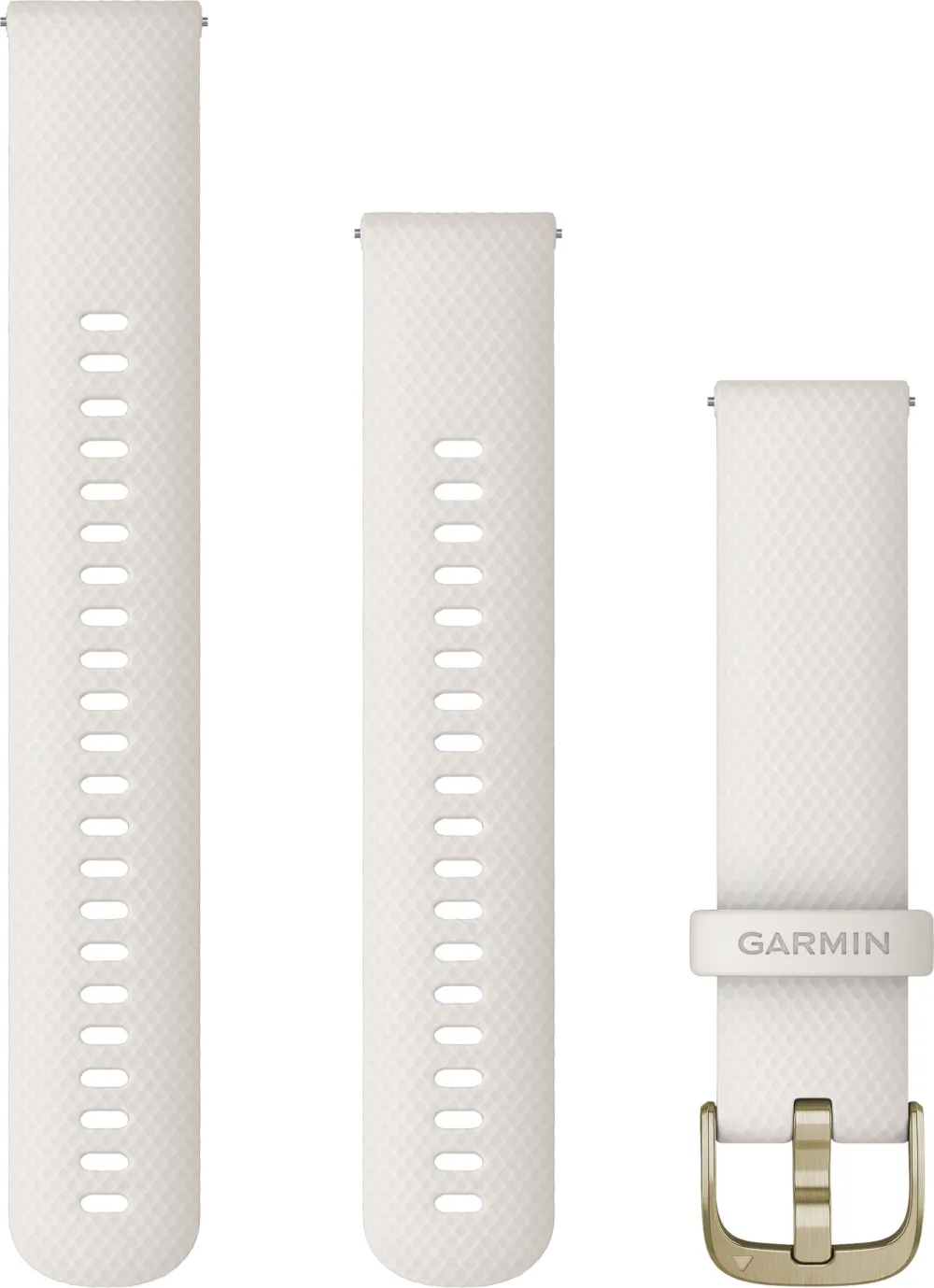 Garmin - curea silicon - Quick Release 20 - white/cream gold