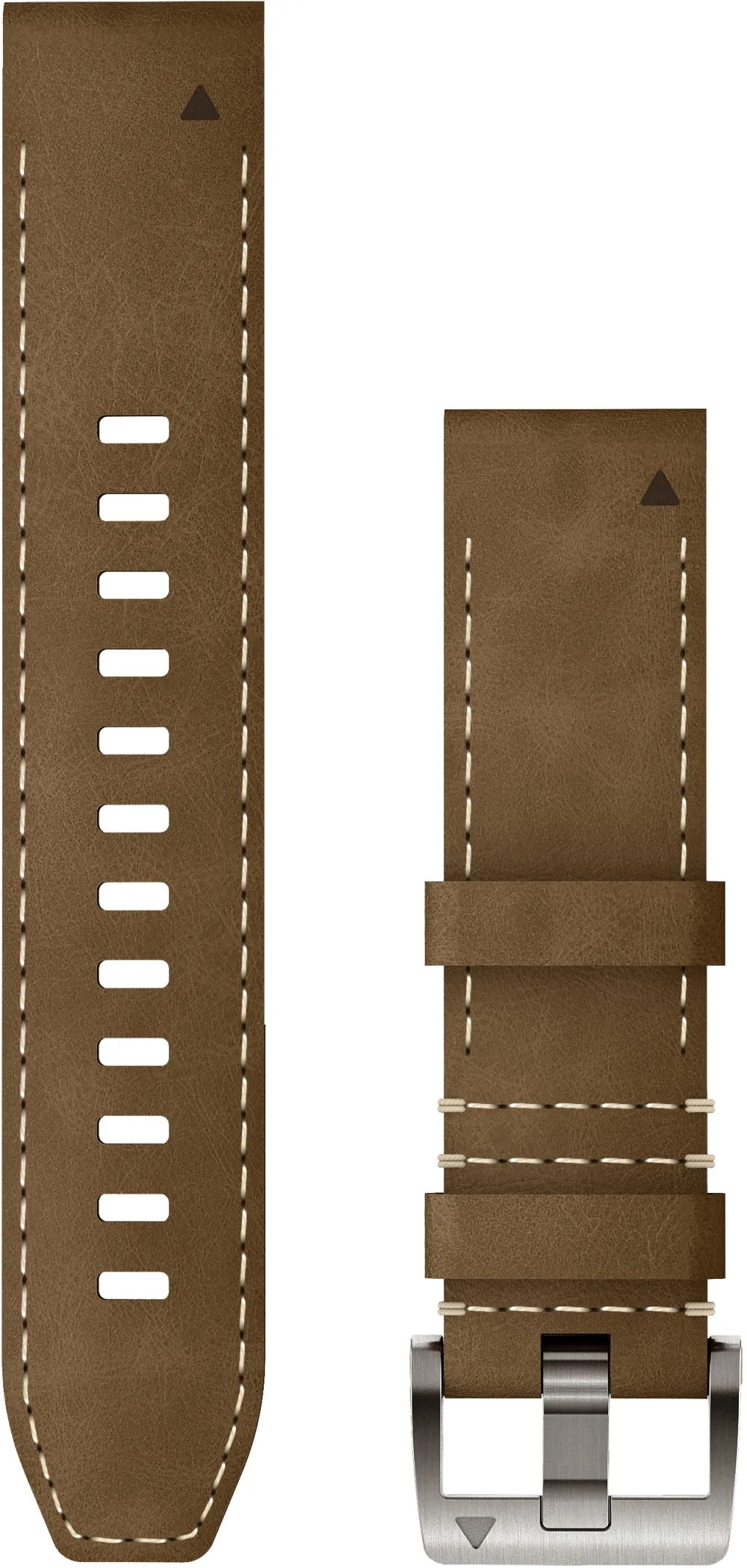 Garmin - curea piele - QuickFit 22 - MARQ 2 leather - tundra I black