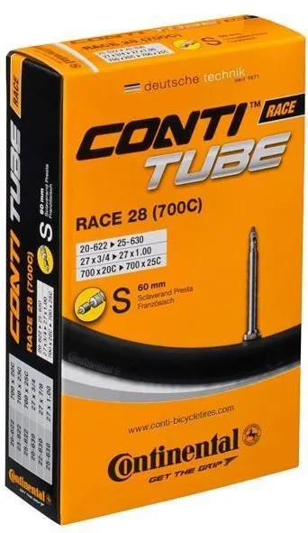 Continental - camera bicicleta 28" - Race 28 700c - 18/25-622/630 - 700x20C/25C - valva presta 60mm